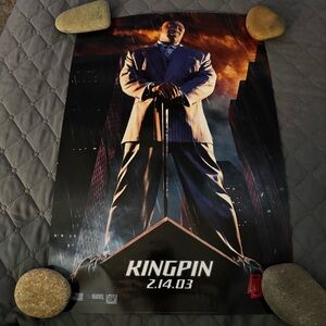 Kingpin Daredevil Original 13.5x20 Promotional Movie Poster
